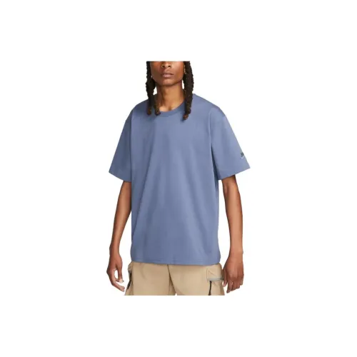 Nike SPORTSWEAR TECH PACK T-Shirts Men Steel Blue