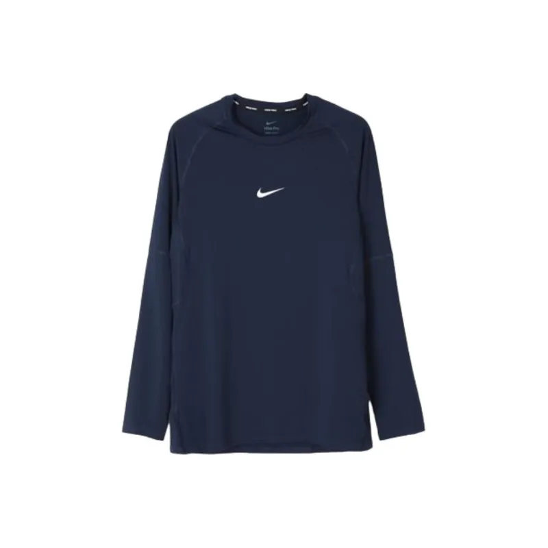 Nike Pro Men's Dri FIT Slim Long Sleeve Fitness Top-0
