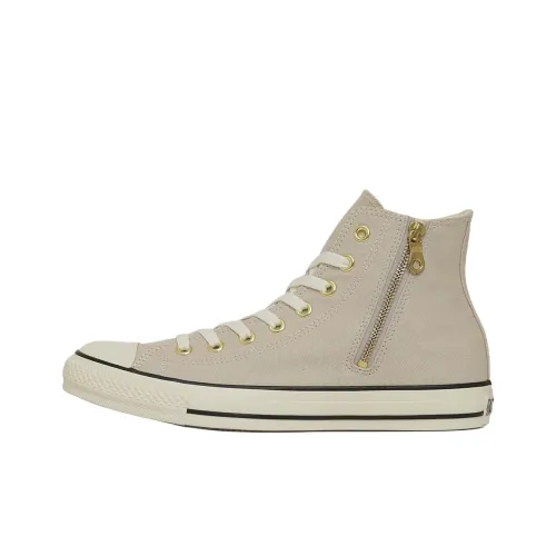 Converse All Star Anti Slip Wear Resistant High Top Canvas Shoes Unisex Beige