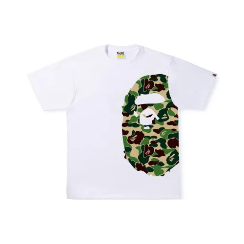 A BATHING APE Abc Camo Side Big Ape Head Tee