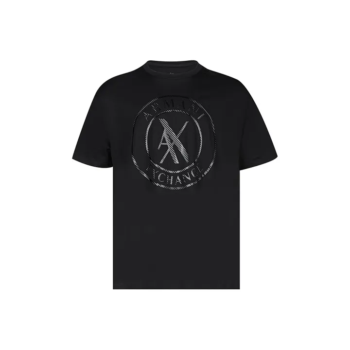ARMANI EXCHANGE T Shirts Men Black-0