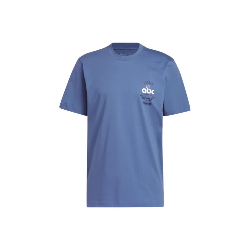 Adidas T Shirts Men Dark Blue-0