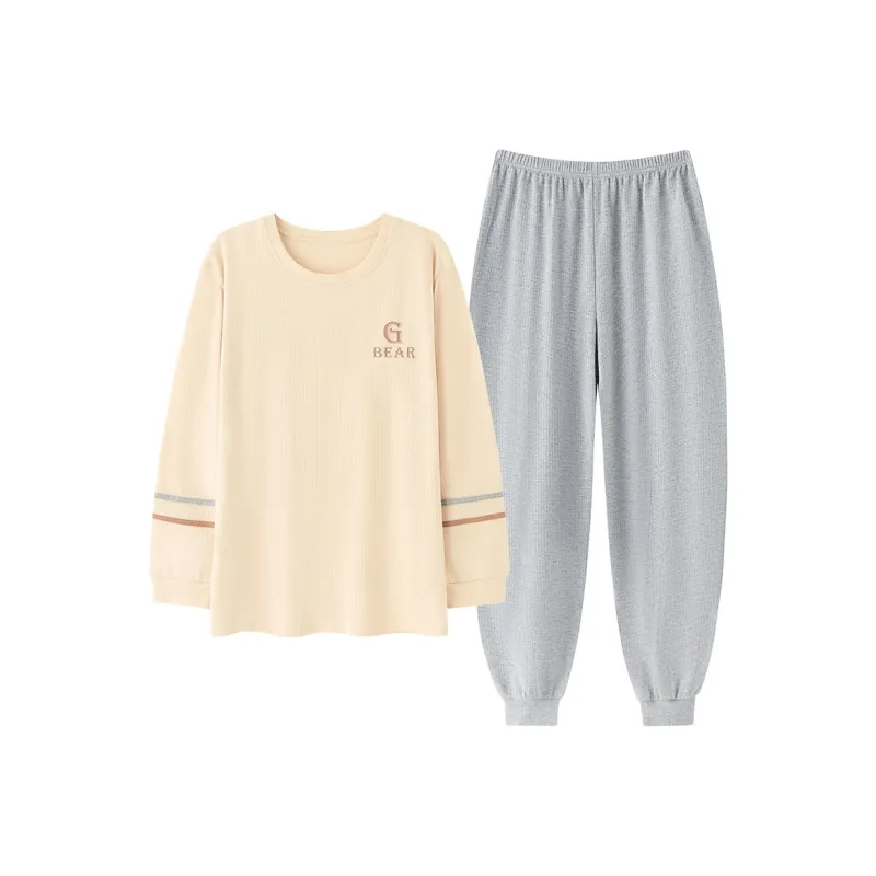 Close fitting Areas Pajama Set Men's-12