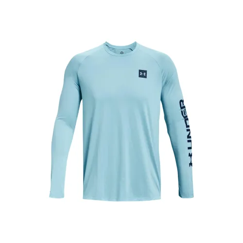 Under Armour T-Shirts Men Blizzard Blue