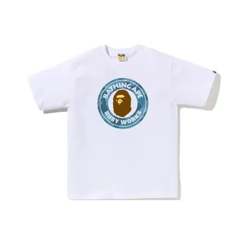 A BATHING APE Honeycomb Camo Busy Works Tee
