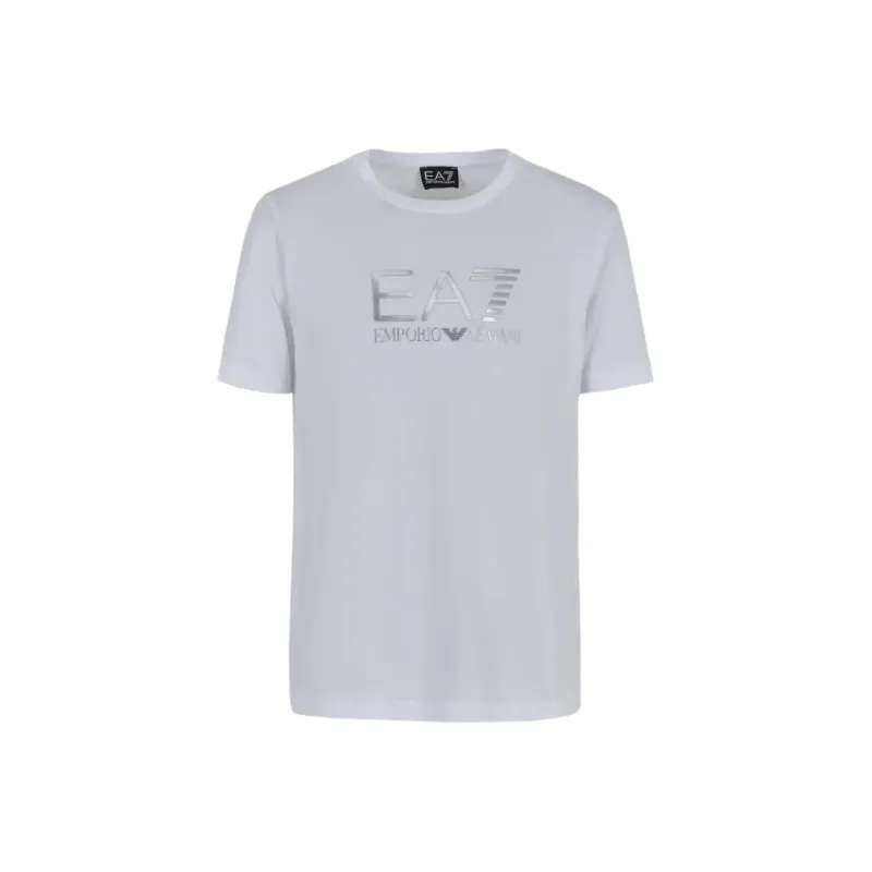EMPORIO ARMANI Logo Lettering Crewneck T Shirt-6