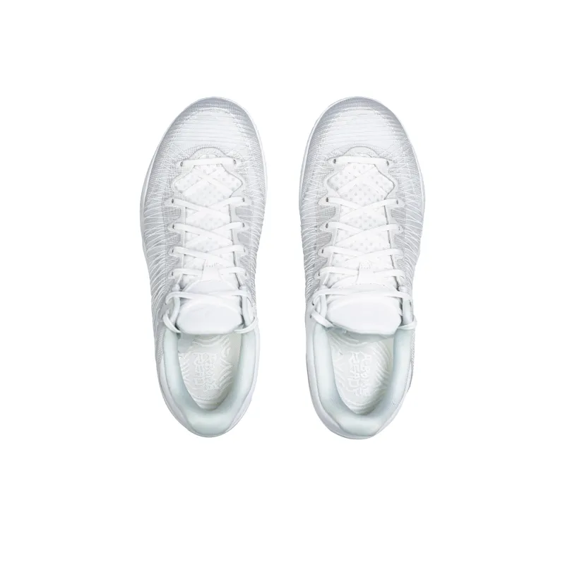 Serious Player Only Player 1 Cushioned Slip Resistant Abrasion Resistant Low Top Basketball Shoes Men's White-2