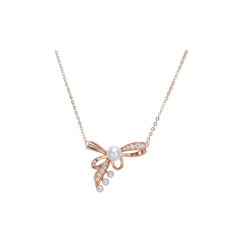 I DO Pearl Necklaces Women's-0
