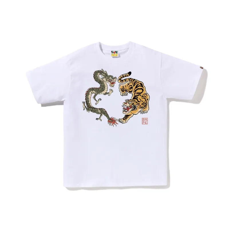 Bape Japan Culture Tiger And Dragon Tee-0