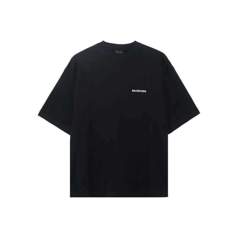 Balenciaga Logo Medium Fit T shirt-0