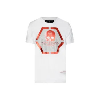 PHILIPP PLEIN T Shirts Men White
