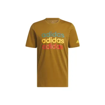 Adidas T Shirts Men Coffee