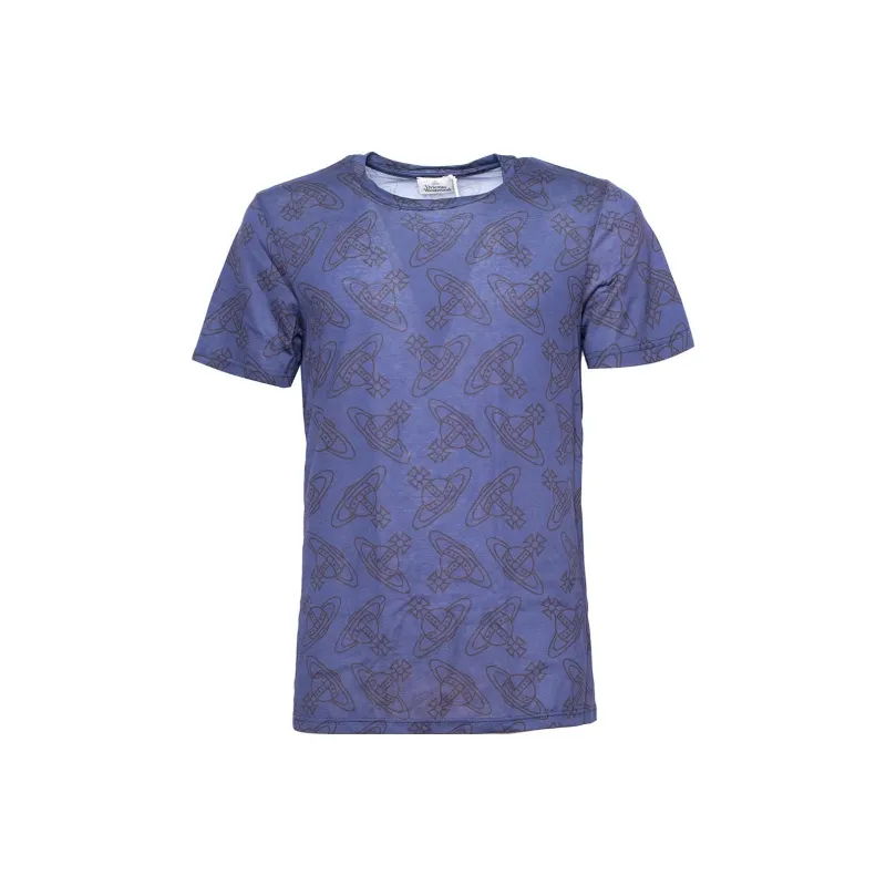Vivienne Westwood T Shirts Men Blue-0