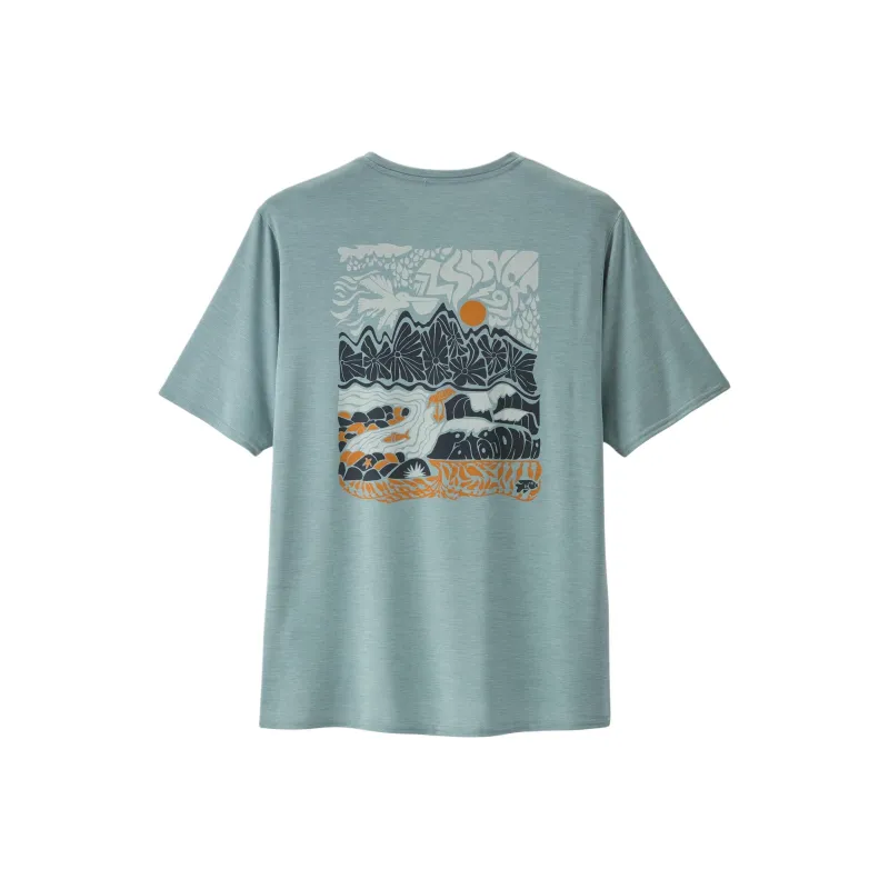 Patagonia Logo print T shirt-11