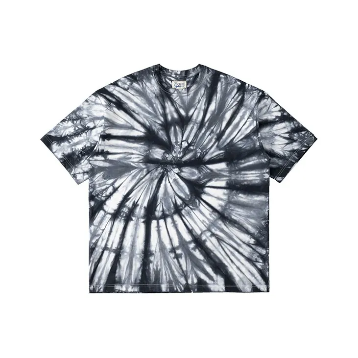 TEKABLU T Shirt Men's Tie Dye Gray-0