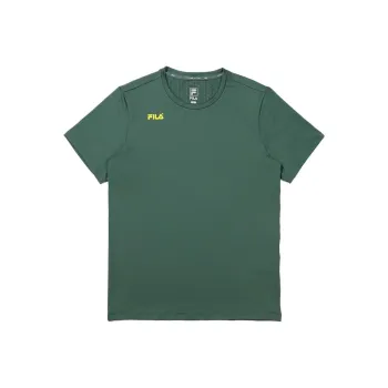 FILA Set in Sleeve T Shirt Unisex Green