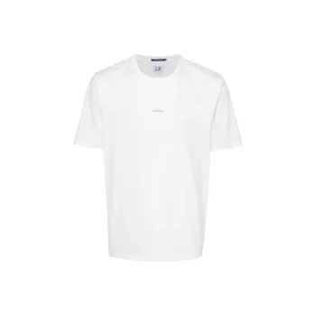 C.P.Company Metropolis Series Logo Printed Crewneck T Shirt