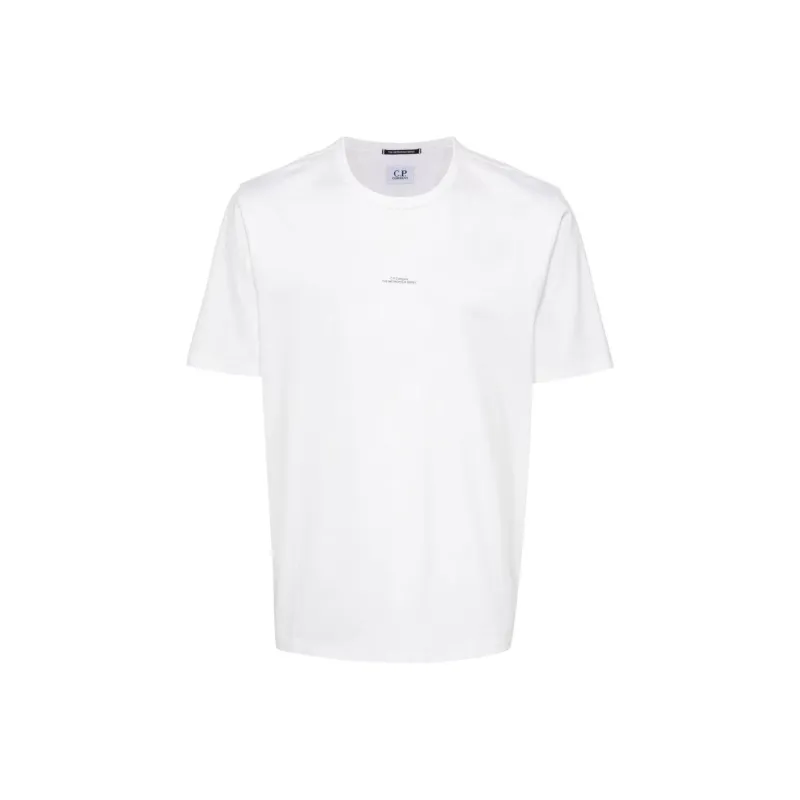 C.P.Company Metropolis Series Logo Printed Crewneck T Shirt-0