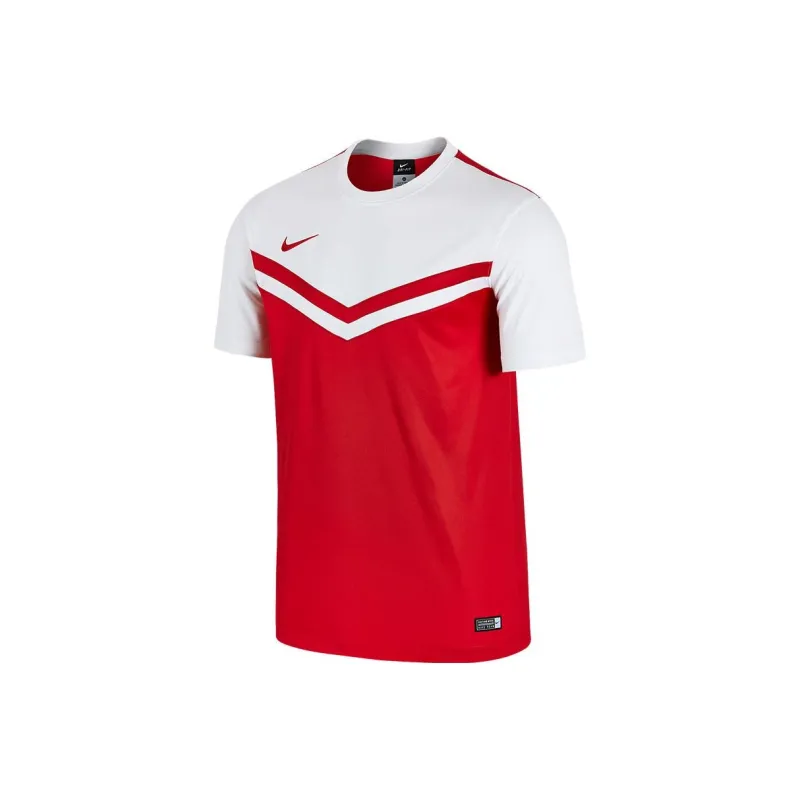 Nike T-Shirts Men Red White-0