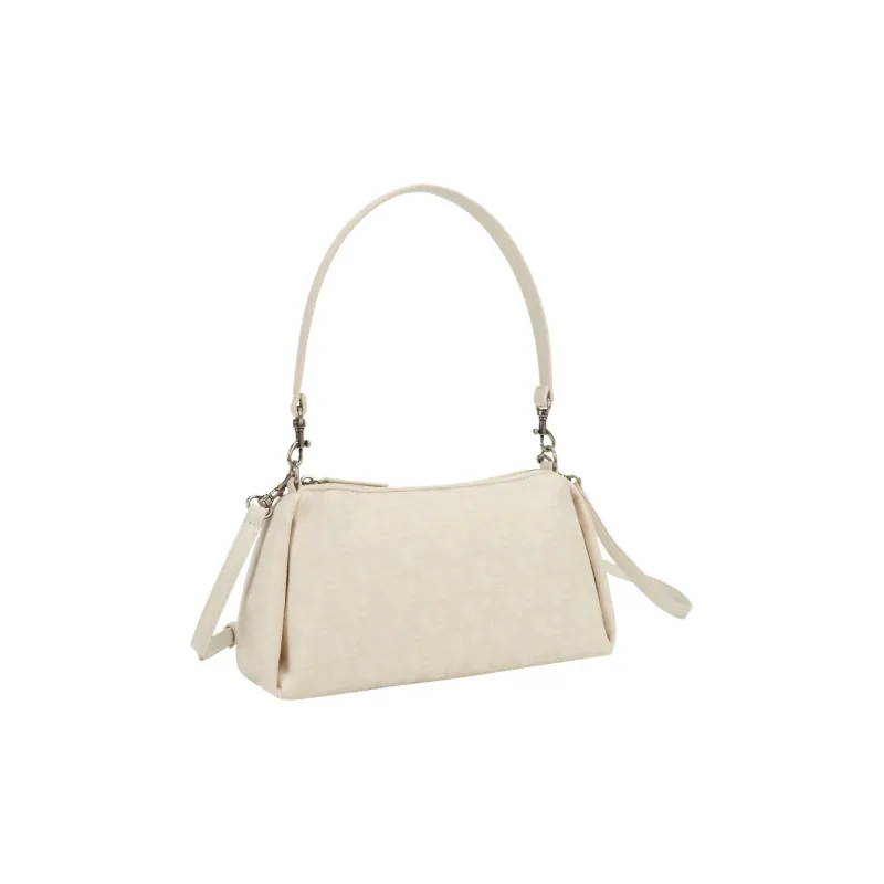 CALVIN KLEIN Fabric Shoulder Bag Medium Size Women's Natural Skin-1