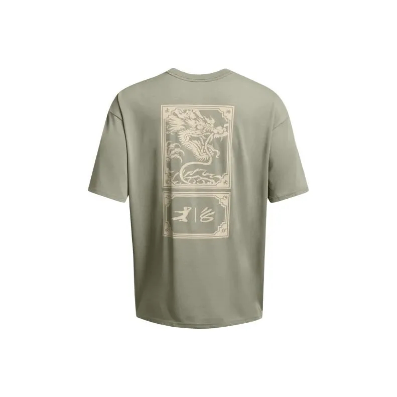 Under Armour x LIXIAOLONG,LIANMINGKUAN SS24 T Shirt Men's Green-0
