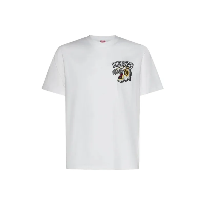 KENZO Varsity Jungle Embroidered T Shirt-0