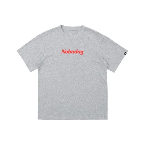 NOBADAY 남녀공용 티셔츠