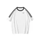 2101 Stripes Print/White