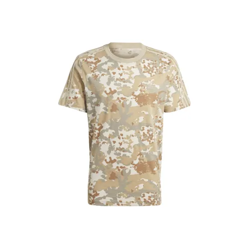 Adidas Originals T-Shirts Men Beige