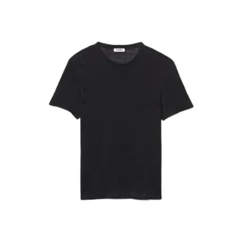 Sandro Round neck Linen T shirt