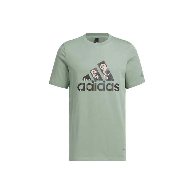 Adidas T Shirt Men's Dusty Green-0