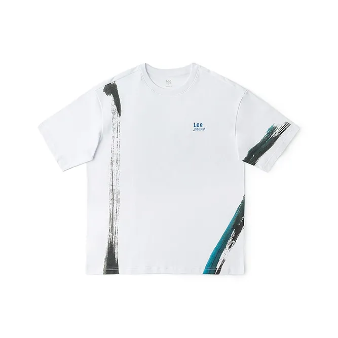 Lee T Shirts Men White-0
