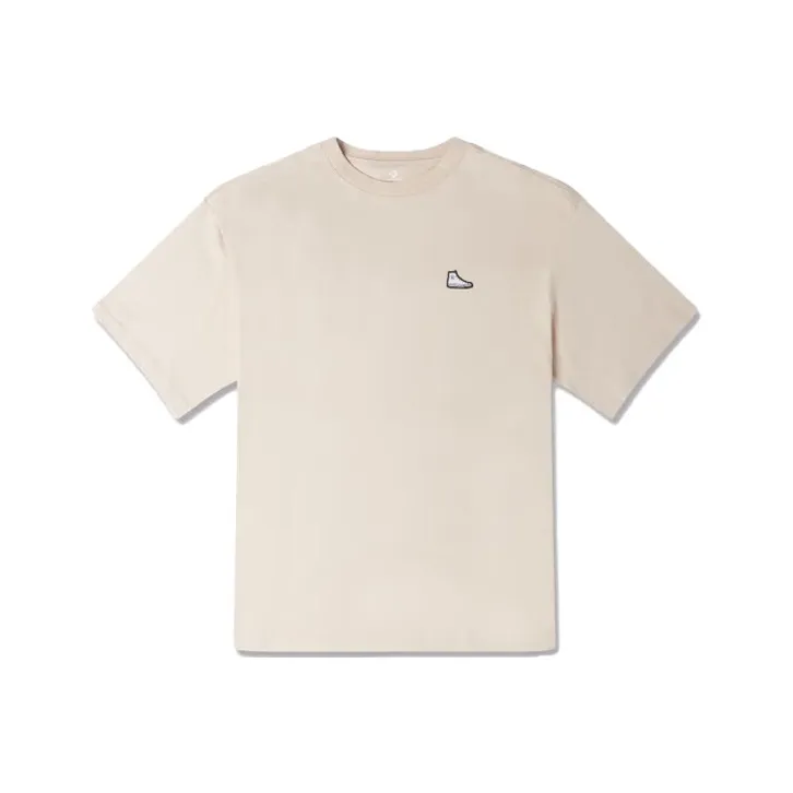 Converse SNEAKER PATCH T Shirt Unisex Khaki-0