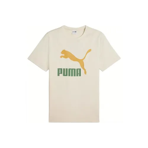 PUMA Classics Men's Logo Tee T-Shirt Men's Apricot