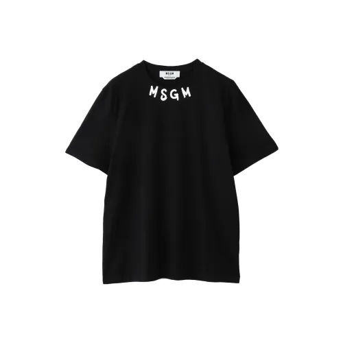 MSGM T Shirts Men Black