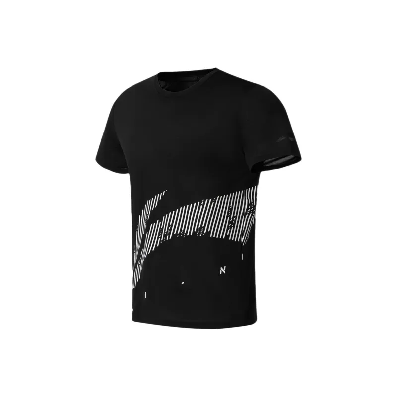 LINING Training Series T Shirts Men Black-0