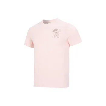 Nike Drop Shoulder Sleeve T Shirt Men's Pink