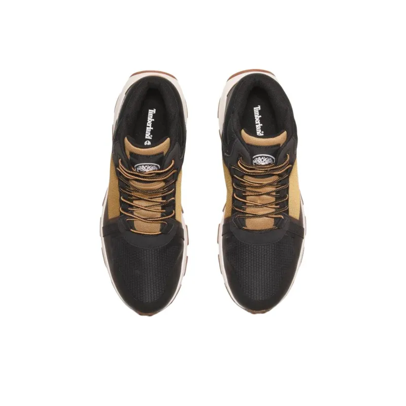 Timberland Winsor Trail Anti Slip Wear Resistant Mid Top Outdoor Shoes Men's Black Brown-3
