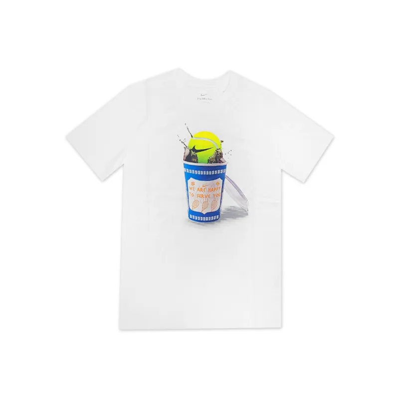 Nike T Shirts Men White-0