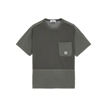 STONE ISLAND SS24 T Shirt Men's Moss Green