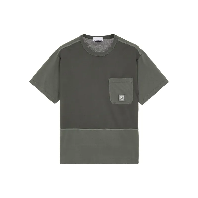 STONE ISLAND SS24 T Shirt Men's Moss Green-0
