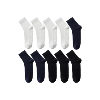 Cotton Gene Mid Calf Socks Men's Combo Set
