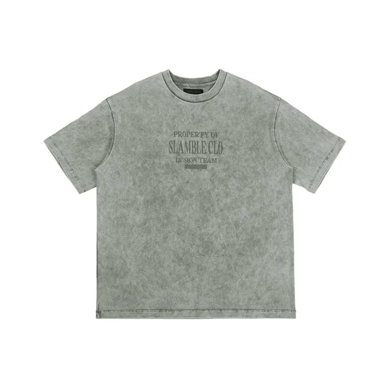 Slamble Short Sleeved T Shirts Unisex-14