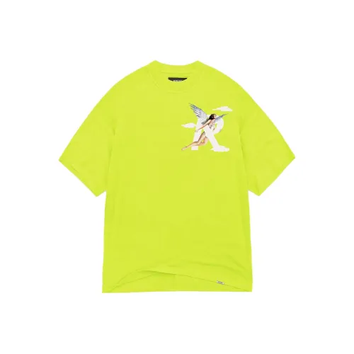REPRESENT T Shirts Men Neon Green