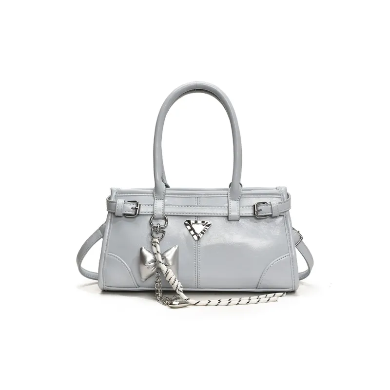 Yalu PU Crossbody Handbag Women's White/Silver/Pink/Blue/Black-22