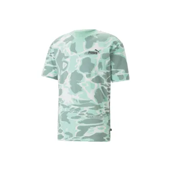 PUMA SUMMER SPLASH T Shirts Men Green
