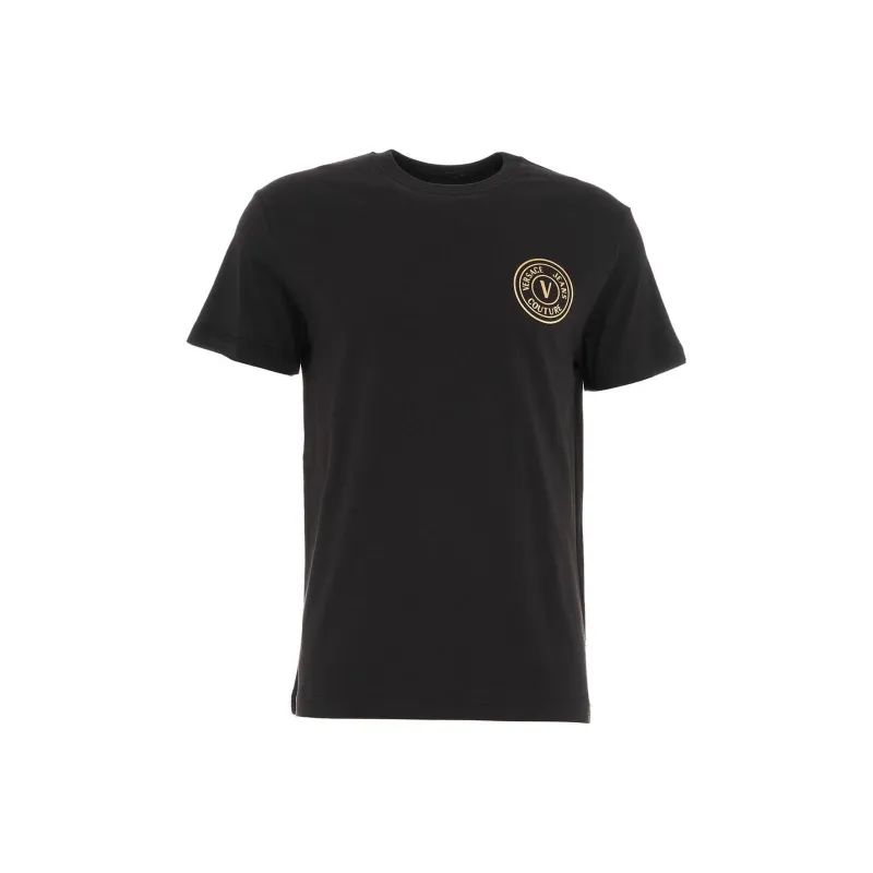 VERSACE JEANS COUTURE Logo print Short sleeved T shirt-0