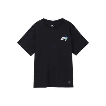 Nike Sportswear Men's Embroidered Graphic Logo T Shirt Black