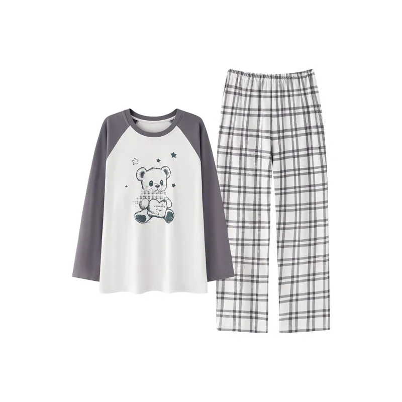 Close fitting Areas Pajama Set Men's-6