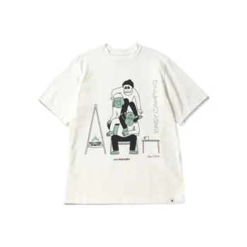 And Wander T-Shirts Unisex White